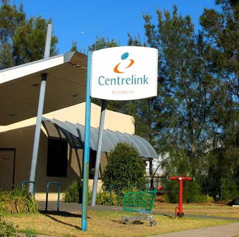 A Centrelink office in Elizabeth, South Australia.