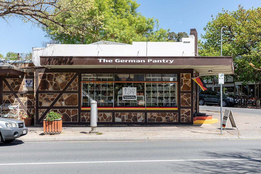 A shopfront in Hahndorf, South Australia. Retail and hospitality shifts are common part-time work.